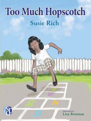 cover image of Too Much Hopscotch (Children's, African-American, Imagination & Play)